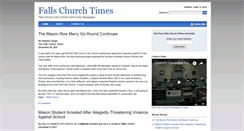 Desktop Screenshot of fallschurchtimes.com