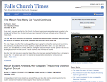 Tablet Screenshot of fallschurchtimes.com